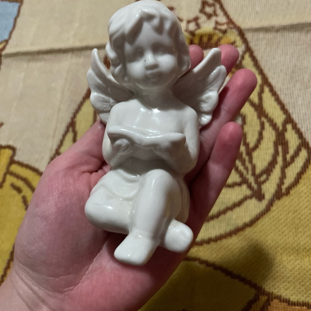 Urban Outfitters white Glass Angel